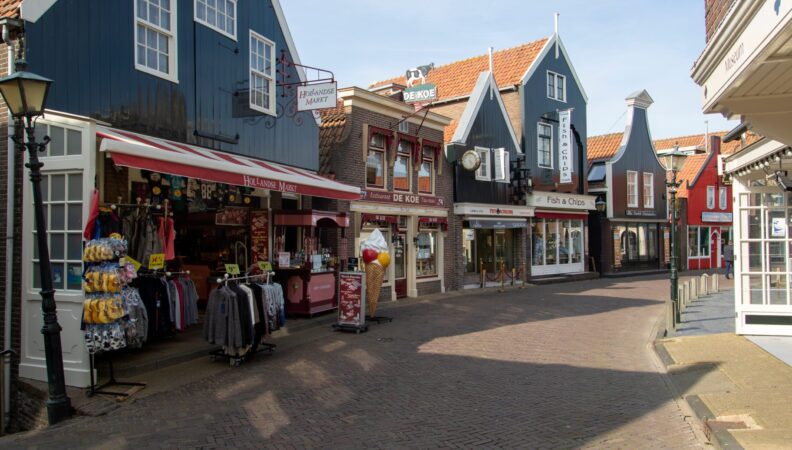 Das Zentrum von Volendam