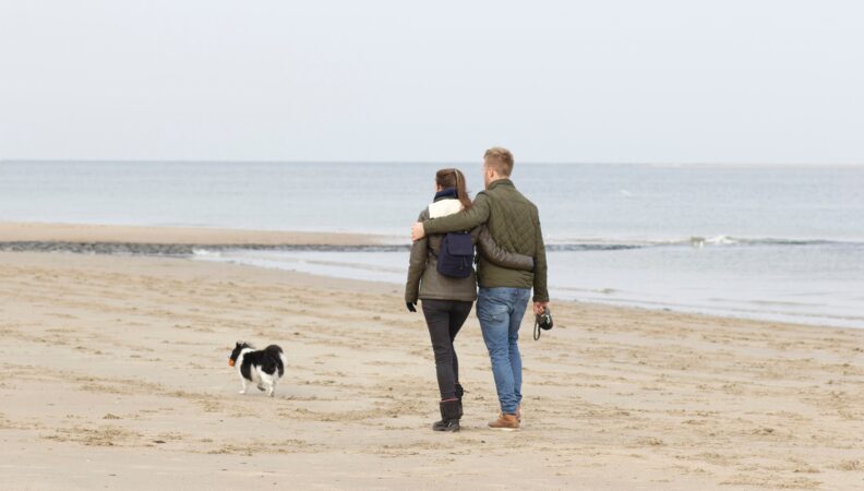 Renesse mit Hund